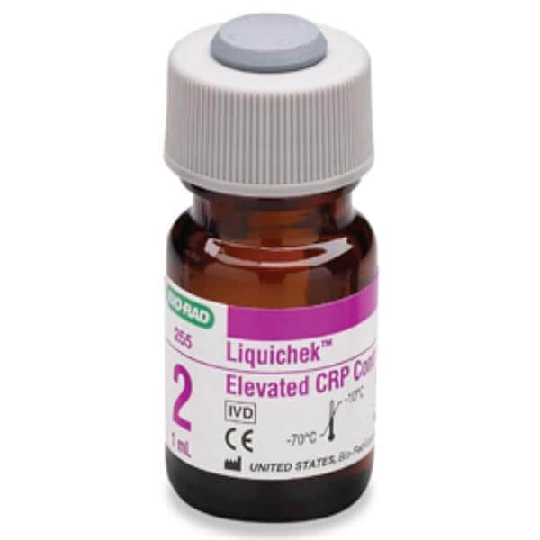 Liquichek Elevated CRP Level 2 Control 12x1mL For Analyzer 12/Bx