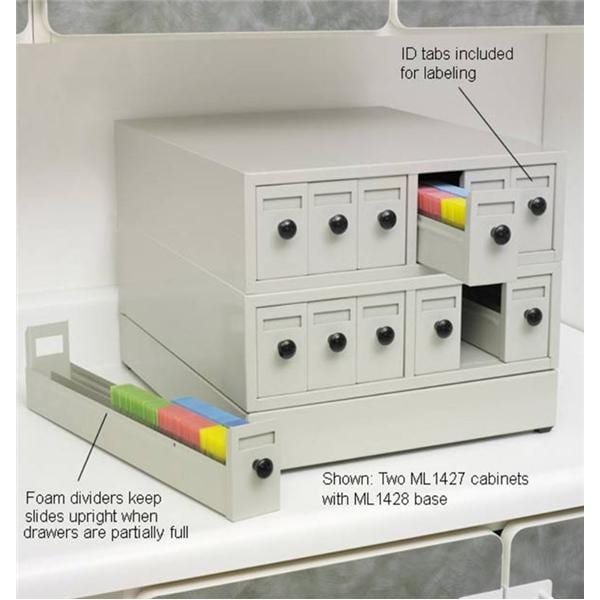 Microscope Slide Cabinet Base EA