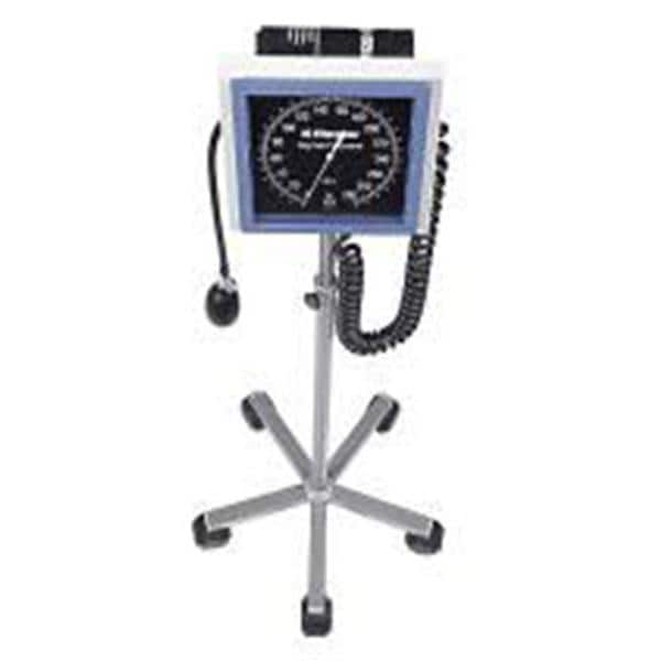 Big Ben Aneroid Sphygmomanometer Square Blk/Blu LF Arm Dial Display Ea