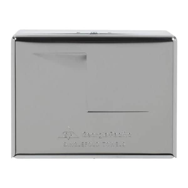 Georgia Pacific Single Fold Towel Dispenser Chrome Steel 6/Ca