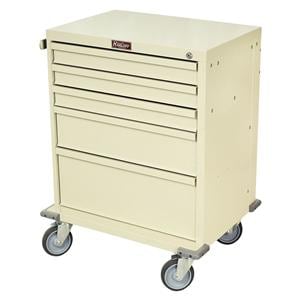 V-Series Treatment/Procedure Cart 22x29-1/2x34" (4) 5" Caster