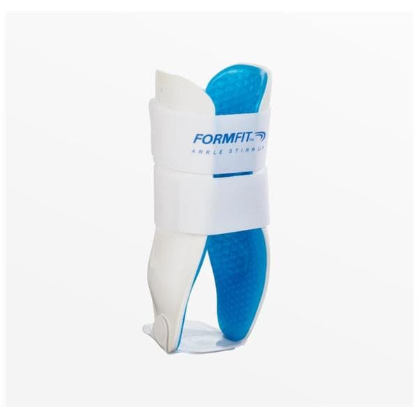 Form Fit Honeycomb Stirrup Brace Ankle One Size Thermoplastic Left