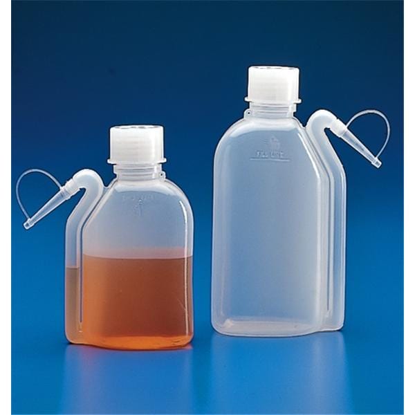 Squeeze Wash Bottle Polyethylene Clear 250mL 10/Ca