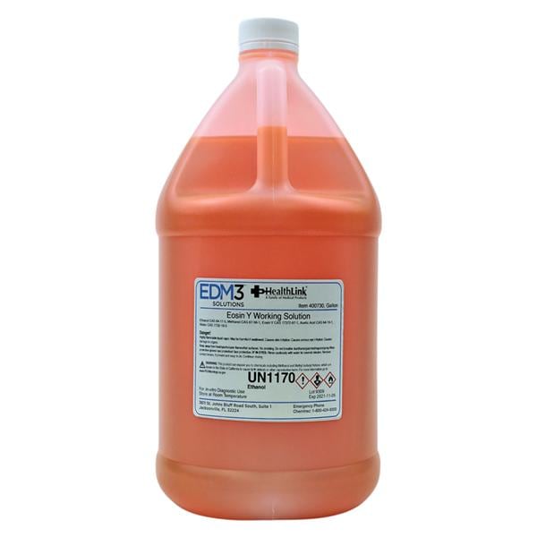 Eosin-Y Working Solution Stain 0.25-1% Aqueous 1gal Ea