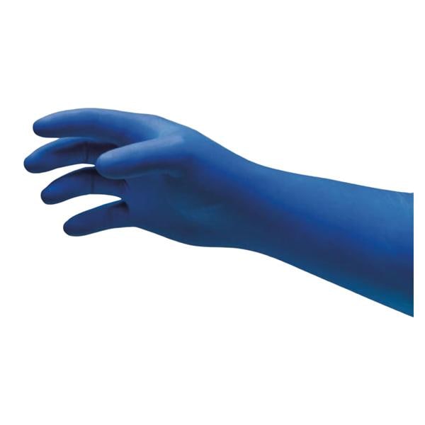 EP Latex Exam Gloves X-Large Blue Non-Sterile