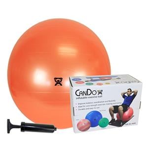 CanDo Economy Exercise Ball PVC 22" Orange