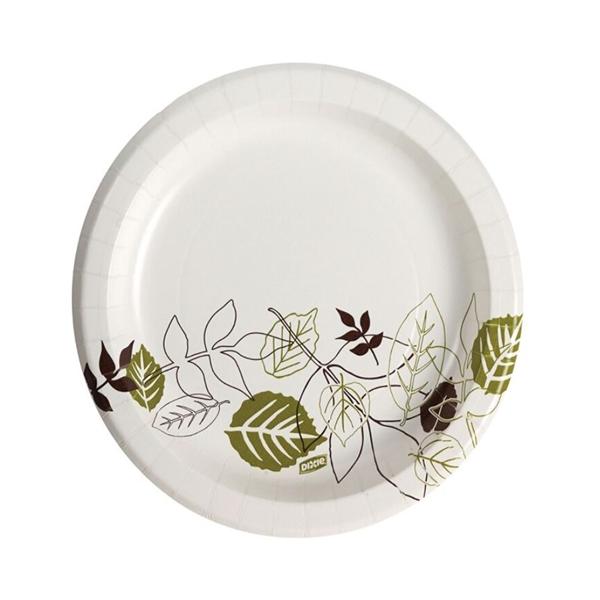 Dixie Paper Plates 8 1/2 in Dia Pathways Design 125/Pk