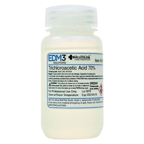 Acid Trichloroacetic 70% 4oz Ea