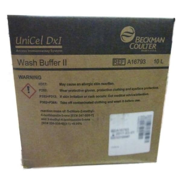 UniCel DXI Wash Buffer II Solution 10L 1/Bx