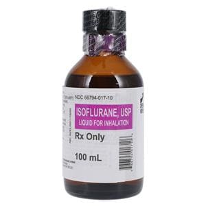 Isoflurane Inhalation Solution 99.9% Bottle 100mL Each