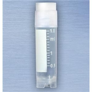 CryoClear Cryogenic Vial Polypropylene 2mL Attached Screw Cap 500/Ca