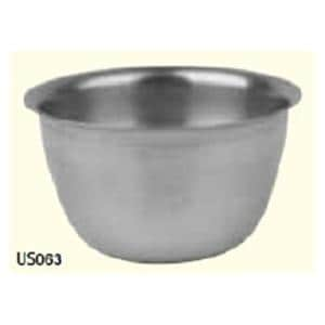 Iodine Cup Round Stainless Steel Silver 6oz