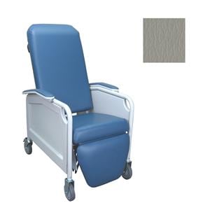 Lifecare Clinical Recliner Steel 275lb Capacity Gray Ea