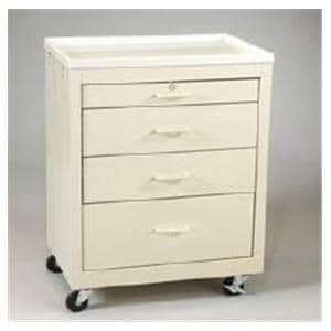 Super Saver Bedside Cart 18x30x34-1/2" (4) 5" Caster