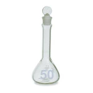 Kimax Volumetric Flask Glass 50mL Class A Ea