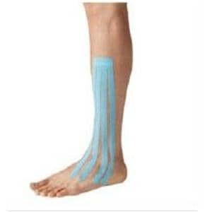 SpiderTech Kinesiology Tape 100% Cotton/Poly Acrylic Medium Blue NS 10/Bx