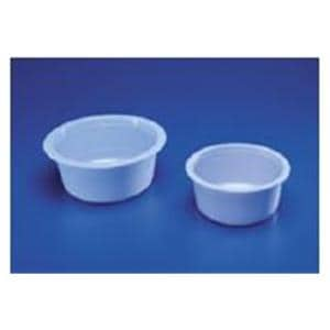 Solution Bowl Round Plastic Blue 16oz