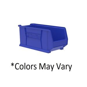 Super-Size AkroBins Storage Bin Blue Plastic With Label Holder 23-7/8x11x10 4/Ca