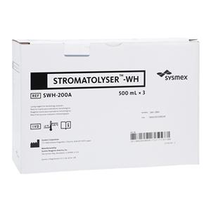 Sysmex Stromatolyser WH Reagent 3x500mL For Hematology Analyzer 1/Bx