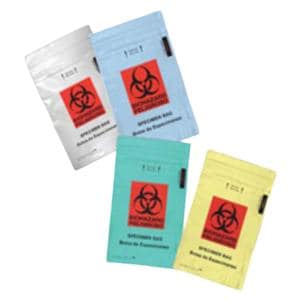 Speci-Zip Biohazard Bag Green Zip Closure With Symbol 1000/Ca