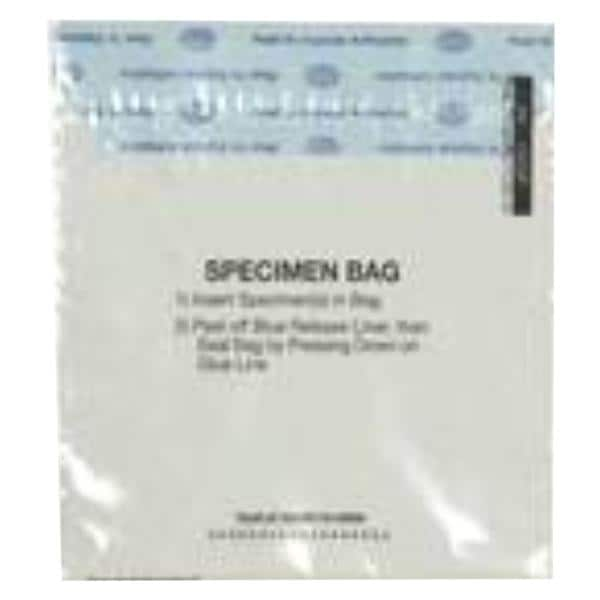 Speci-Gard Specimen Transport Bag Clear Press & Close w/ 2-Wall/ Pocket 2000/Ca