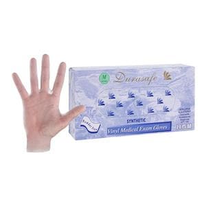 Durasafe Vinyl Exam Gloves Medium White Non-Sterile