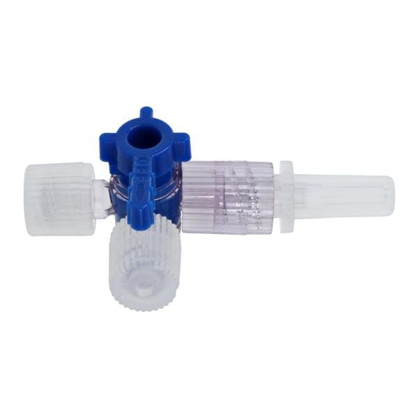 Discofix 3-Way Stopcock Priming Volume 0.26mL Female Luer Lock/Spin Connector Ea