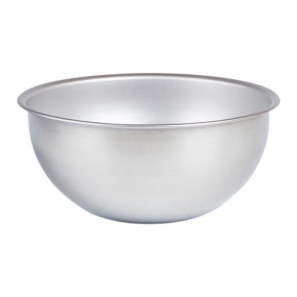 Solution Bowl Round Stainless Steel Silver 3qt