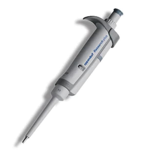 Eppendorf Research Plus Adjustable Volume Pipette 0.5-10uL Gray Ea