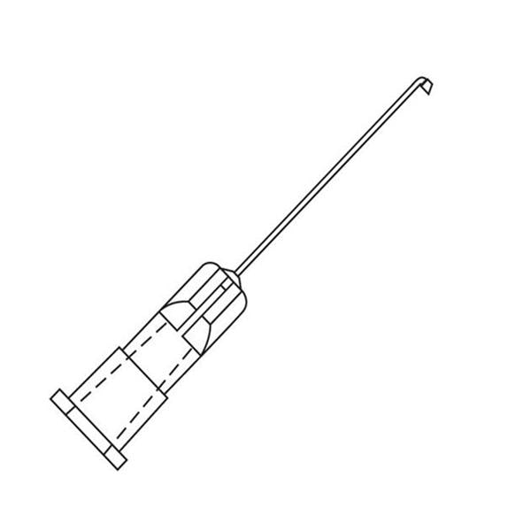 Cannula Hydrodissection/Lasik Chang 27gx3/4" Flattened Tip 90 Degrees 10/Bx