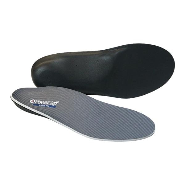 Powerstep Insole Gray Wide Full Length Men 3-3.5 / Women 5-5.5