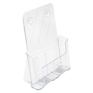 Lit Holder Letter/Magazine Size Clear Ea