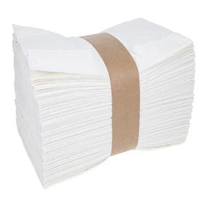 Fanfold Drape Sheet 24 in x 40 in White Disposable 200/Ca