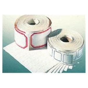 General Purpose Label Red/White 2x1-1/4" 540/Pk