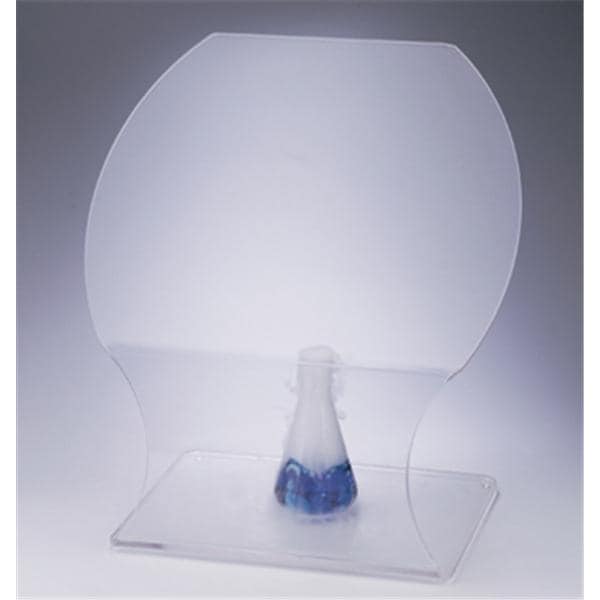 Splash Safety Shield 20 in x 12 in Clear Ea