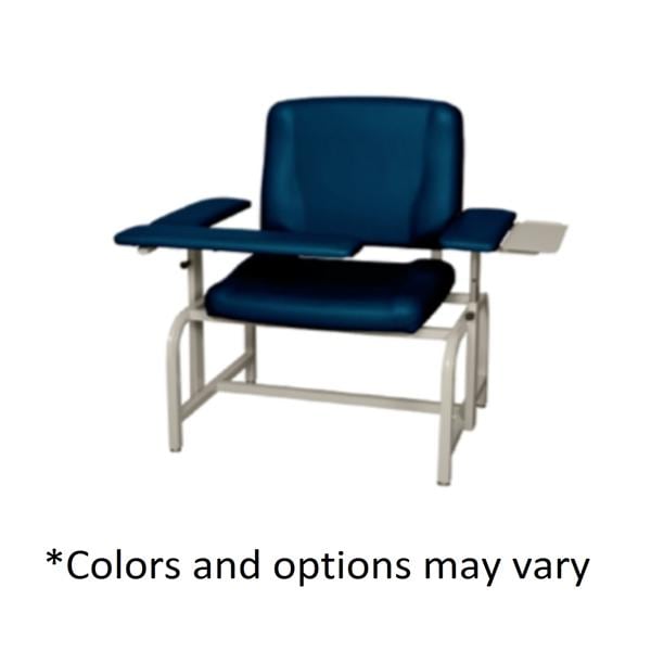 Phlebotomy Chair Specify Color Steel/Vinyl 750lb Capacity Ea