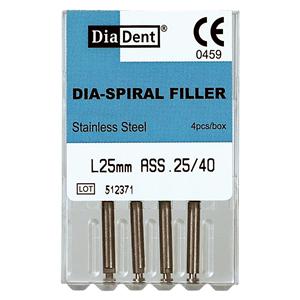 Dia-Spiral Paste Filler 21 mm Size 25 4/Bx