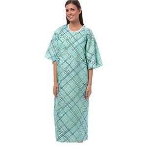 ICU Gown Adult Large Green 10x24/Bx