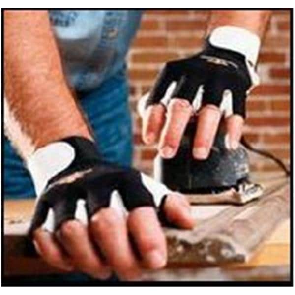 Impacto Leather/Nylon Anti-Vibration Air Gloves X-Large Black