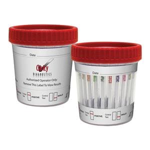 Clarity Drug Screen Urine Test Cup CLIA Waived 25/Bx