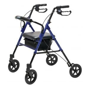 Lumex Set n' Go Rollator 350lb Capacity Adult 8" Wheels