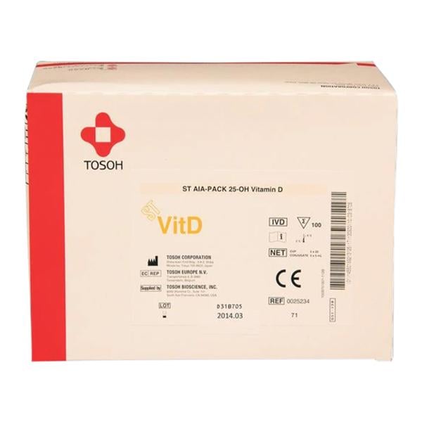 ST AIA-Pack 25-OH Vitamin D Reagent For POL 100 Tests 20x5/Pk