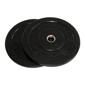 Plate Weight 10lb Rubber Black