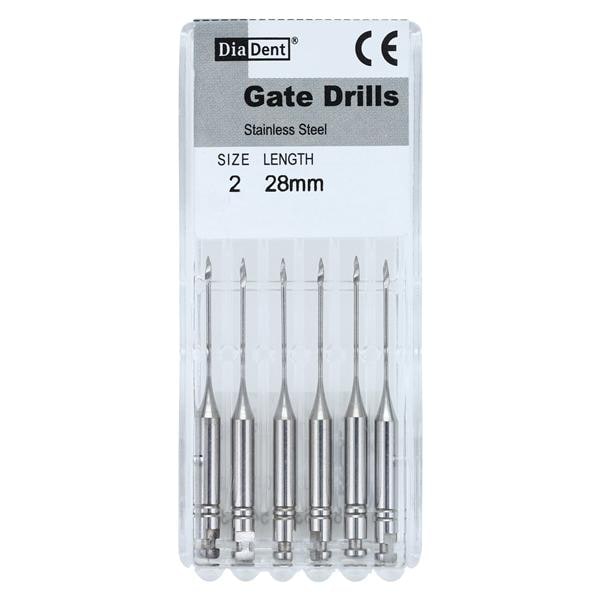 Gates Glidden Drill 28 mm Size 2 6/Pk