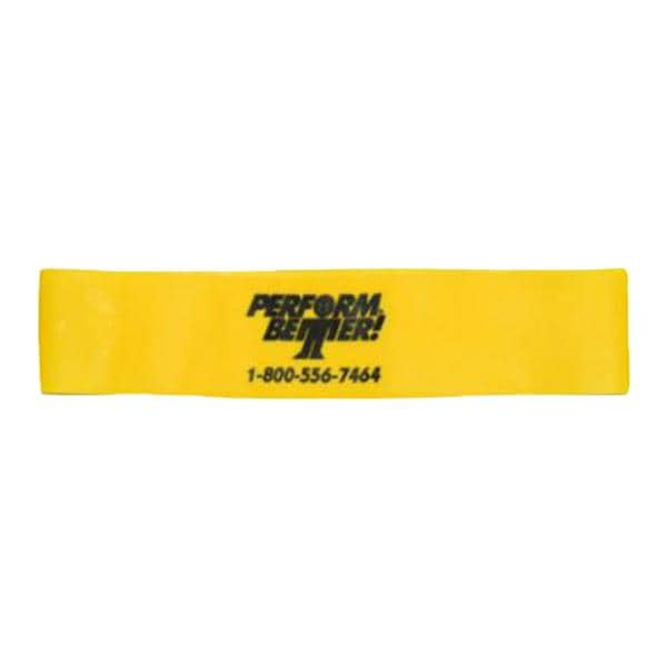 Mini-Band Exercise Band 9x2" Yellow Light