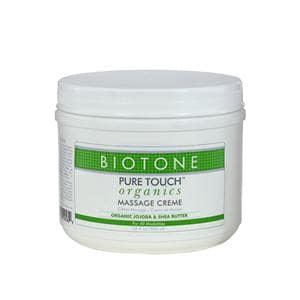 Biotone Pure Touch Organic Massage Cream 32oz Ea