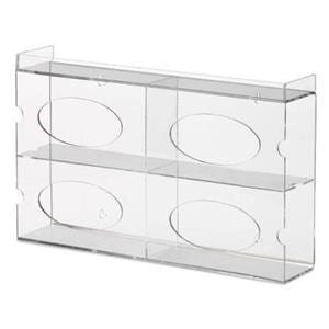 Acrylic Glove Box Holder Quad