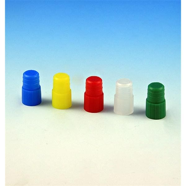 Plug Cap Polyethylene White 1000/Bg