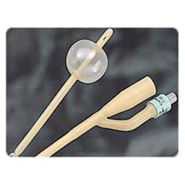 Catheter Foley Bardia 24Fr 5cc Medium Tip Silicone Elastomer Coated 2-Way 16" Ea, 12 EA/CA