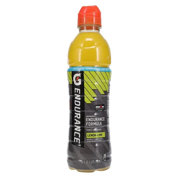 Gatorade Endurance Sports Beverage 2xSod/Carb Lemon Lime 24oz Bottle 24/Ca